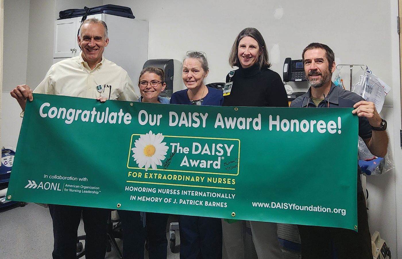 Alice Peck Day Memorial Hospital Recognizes Emergency Department Nurse with Daisy Award News